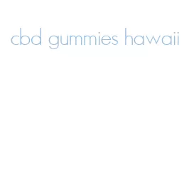 cbd gummies hawaii