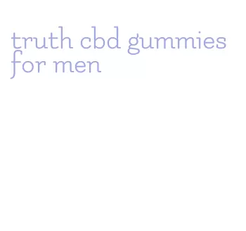 truth cbd gummies for men