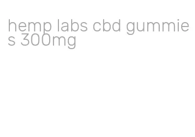 hemp labs cbd gummies 300mg
