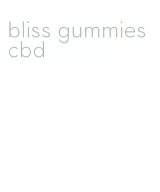 bliss gummies cbd