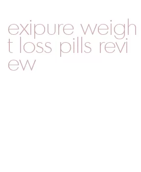 exipure weight loss pills review