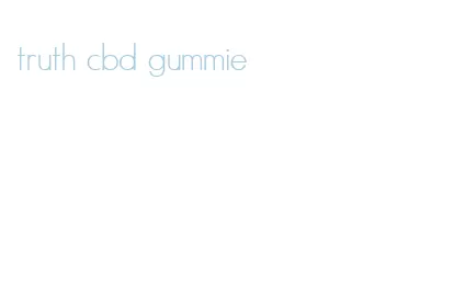 truth cbd gummie