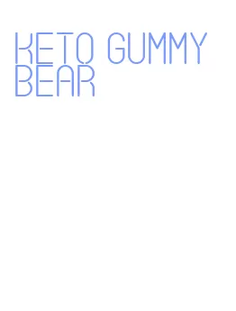 keto gummy bear