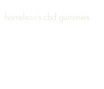 harrelson's cbd gummies
