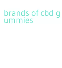 brands of cbd gummies