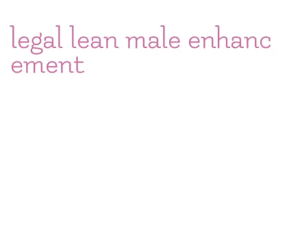 legal lean male enhancement