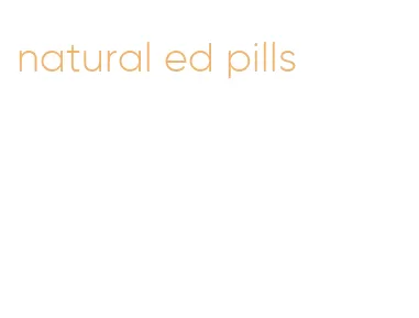 natural ed pills