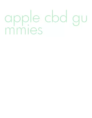 apple cbd gummies