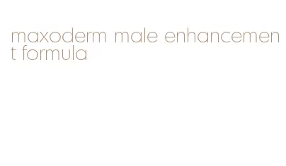 maxoderm male enhancement formula
