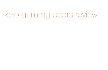 keto gummy bears review
