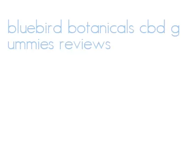 bluebird botanicals cbd gummies reviews