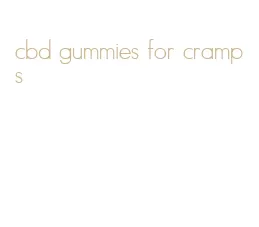 cbd gummies for cramps