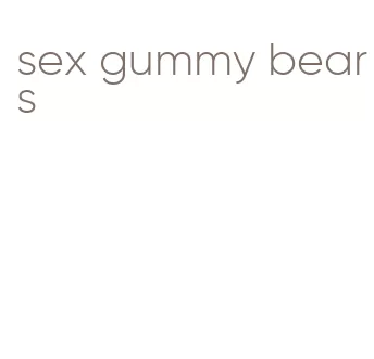 sex gummy bears