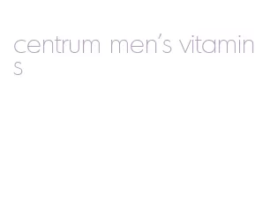 centrum men's vitamins