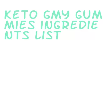 keto gmy gummies ingredients list