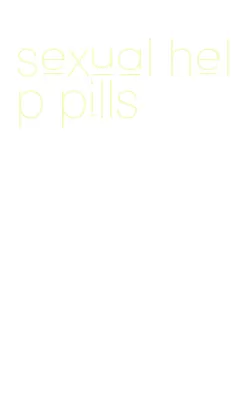 sexual help pills