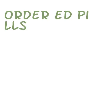 order ed pills