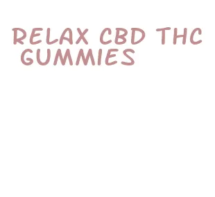 relax cbd thc gummies