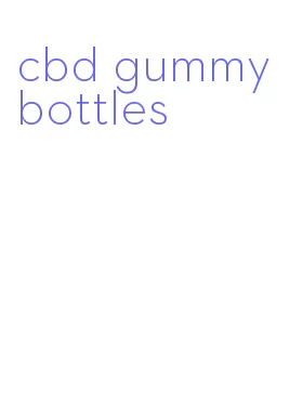 cbd gummy bottles