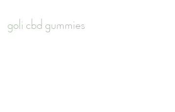 goli cbd gummies