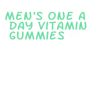 men's one a day vitamin gummies