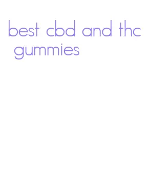 best cbd and thc gummies