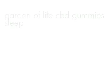 garden of life cbd gummies sleep