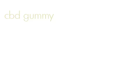 cbd gummy