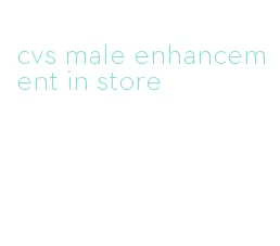 cvs male enhancement in store