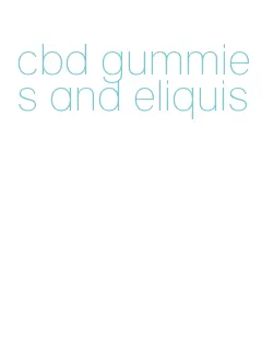 cbd gummies and eliquis