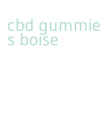 cbd gummies boise