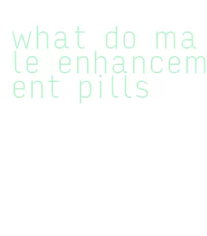 what do male enhancement pills