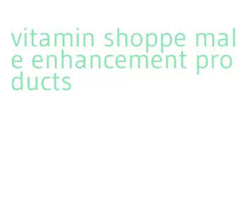 vitamin shoppe male enhancement products