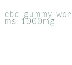 cbd gummy worms 1000mg