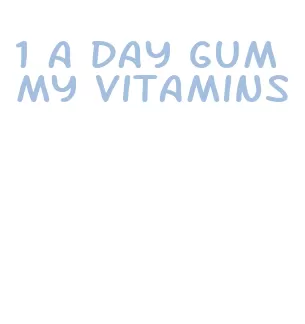 1 a day gummy vitamins