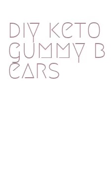 diy keto gummy bears