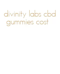 divinity labs cbd gummies cost