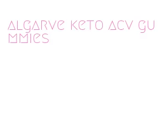 algarve keto acv gummies