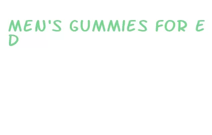 men's gummies for ed