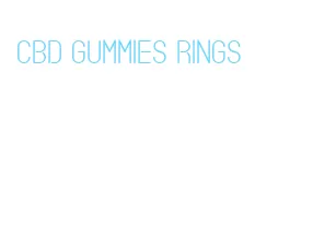 cbd gummies rings