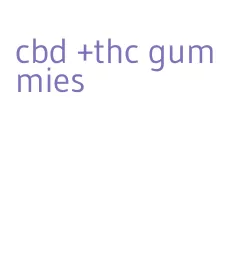 cbd +thc gummies