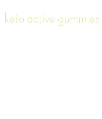 keto active gummies