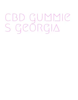 cbd gummies georgia