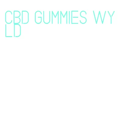 cbd gummies wyld