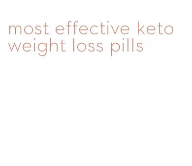 most effective keto weight loss pills