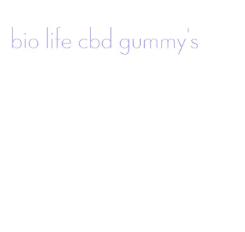 bio life cbd gummy's