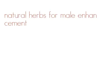 natural herbs for male enhancement