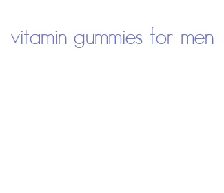 vitamin gummies for men