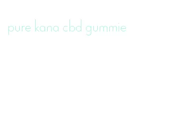 pure kana cbd gummie