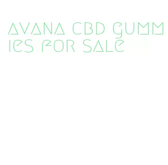 avana cbd gummies for sale